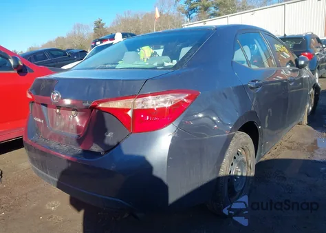 2017 Toyota Corolla Le z USA, uszkodzony, nr VIN 2T1BURHE7HC750532